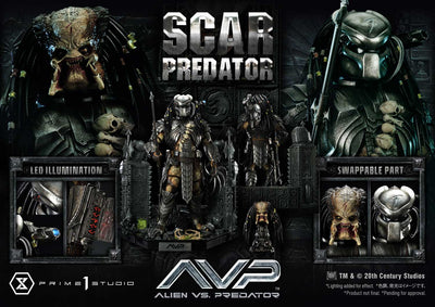 Ailen vs. Predator - Scar Predator (Regular Version) 1/3 Scale Statue