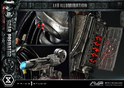 Ailen vs. Predator - Scar Predator (Regular Version) 1/3 Scale Statue