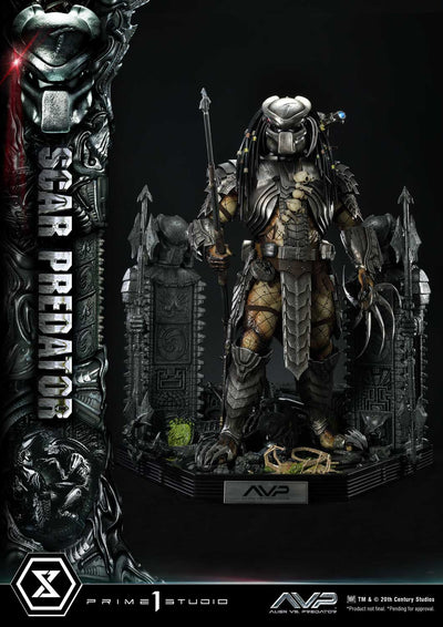 Ailen vs. Predator - Scar Predator (Regular Version) 1/3 Scale Statue