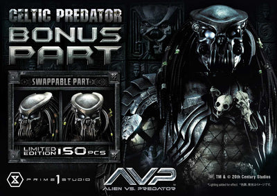 Alien vs. Predator - Celtic Predator (Bonus Version) 1/3 Scale Statue