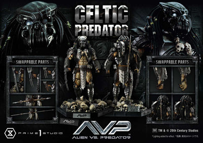 Alien vs. Predator - Celtic Predator (Regular Version) 1/3 Scale Statue