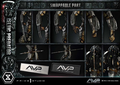 Alien vs. Predator - Celtic Predator (Regular Version) 1/3 Scale Statue