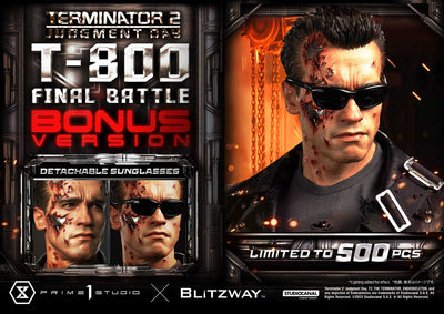 Terminator 2 - Final Battle T-800 (DX Bonus Version) 1/3 Scale Statue