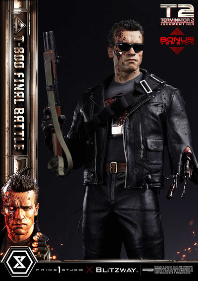 Terminator 2 - Final Battle T-800 (DX Bonus Version) 1/3 Scale Statue