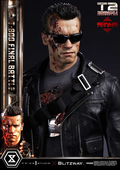 Terminator 2 - Final Battle T-800 (DX Bonus Version) 1/3 Scale Statue