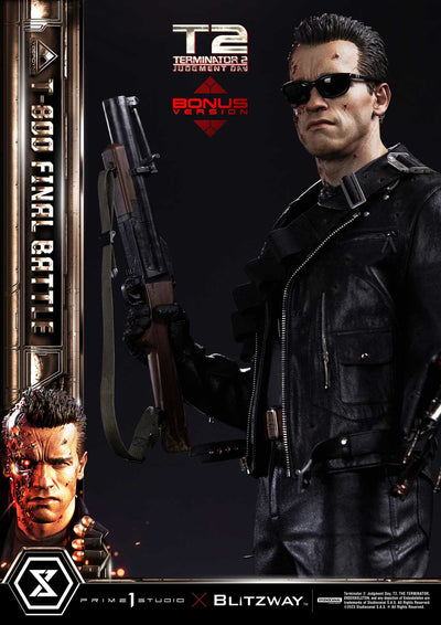 Terminator 2 - Final Battle T-800 (DX Bonus Version) 1/3 Scale Statue