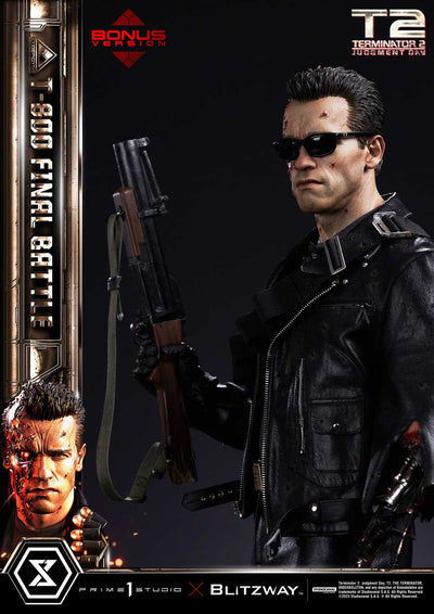 Terminator 2 - Final Battle T-800 (DX Bonus Version) 1/3 Scale Statue