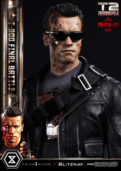 Terminator 2 - Final Battle T-800 (DX Bonus Version) 1/3 Scale Statue