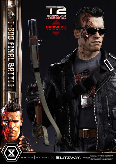 Terminator 2 - Final Battle T-800 (DX Bonus Version) 1/3 Scale Statue