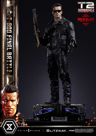 Terminator 2 - Final Battle T-800 (DX Bonus Version) 1/3 Scale Statue