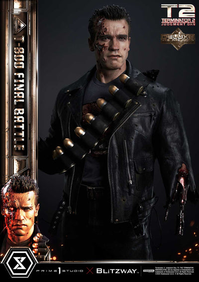 Terminator 2 - Final Battle T-800 (DX Bonus Version) 1/3 Scale Statue
