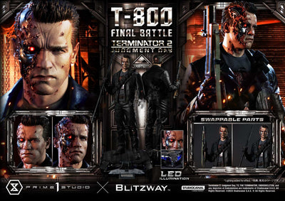 Terminator 2 - Final Battle T-800 (Regular Version) 1/3 Scale Statue