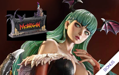 Darkstalkers - Morrigan (BONUS VERSION) 1/4 Scale Statue