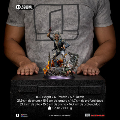 Iron Maiden - Eddie (50th Anniversary) Art Scale 1/10