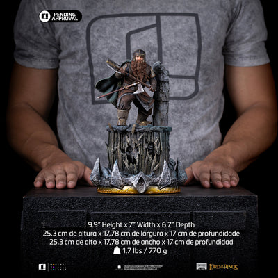 LOTR - Gimli Unleashed Art Scale 1/10