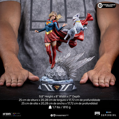 Supergirl (2026) - Supergirl & Krypto Art Scale 1/10