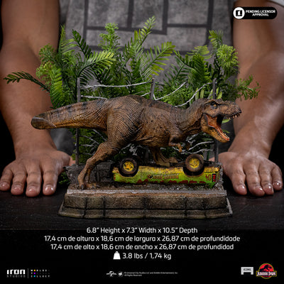 Jurassic Park - T-Rex Breakout Set A Icons Statue