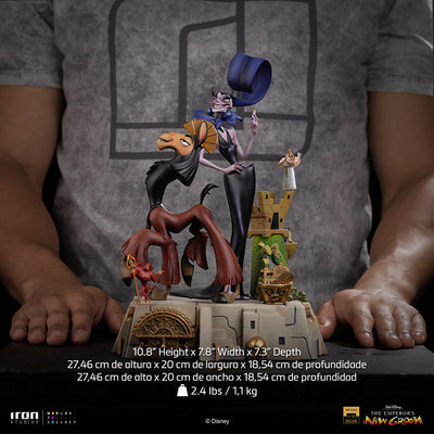 The Emperor's New Groove - Kuzco & Yzma Art Scale 1/10