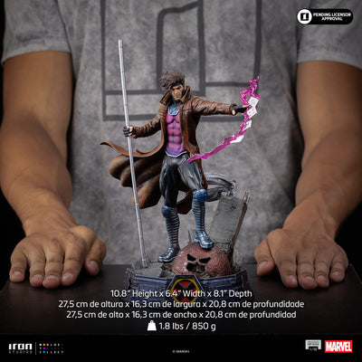 Gambit Unleashed Art Scale 1/10