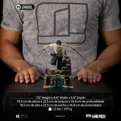 One Piece (Netflix) - Roronoa Zoro Art Scale 1/10