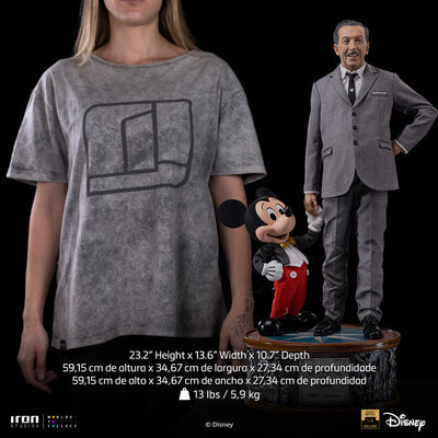 Walt Disney & Mickey Mouse (Special Ed.) Legacy Replica 1/4