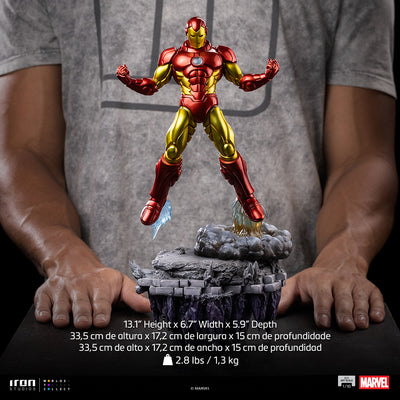Infinity Gauntlet Diorama - Iron Man Deluxe BDS Art Scale 1/10