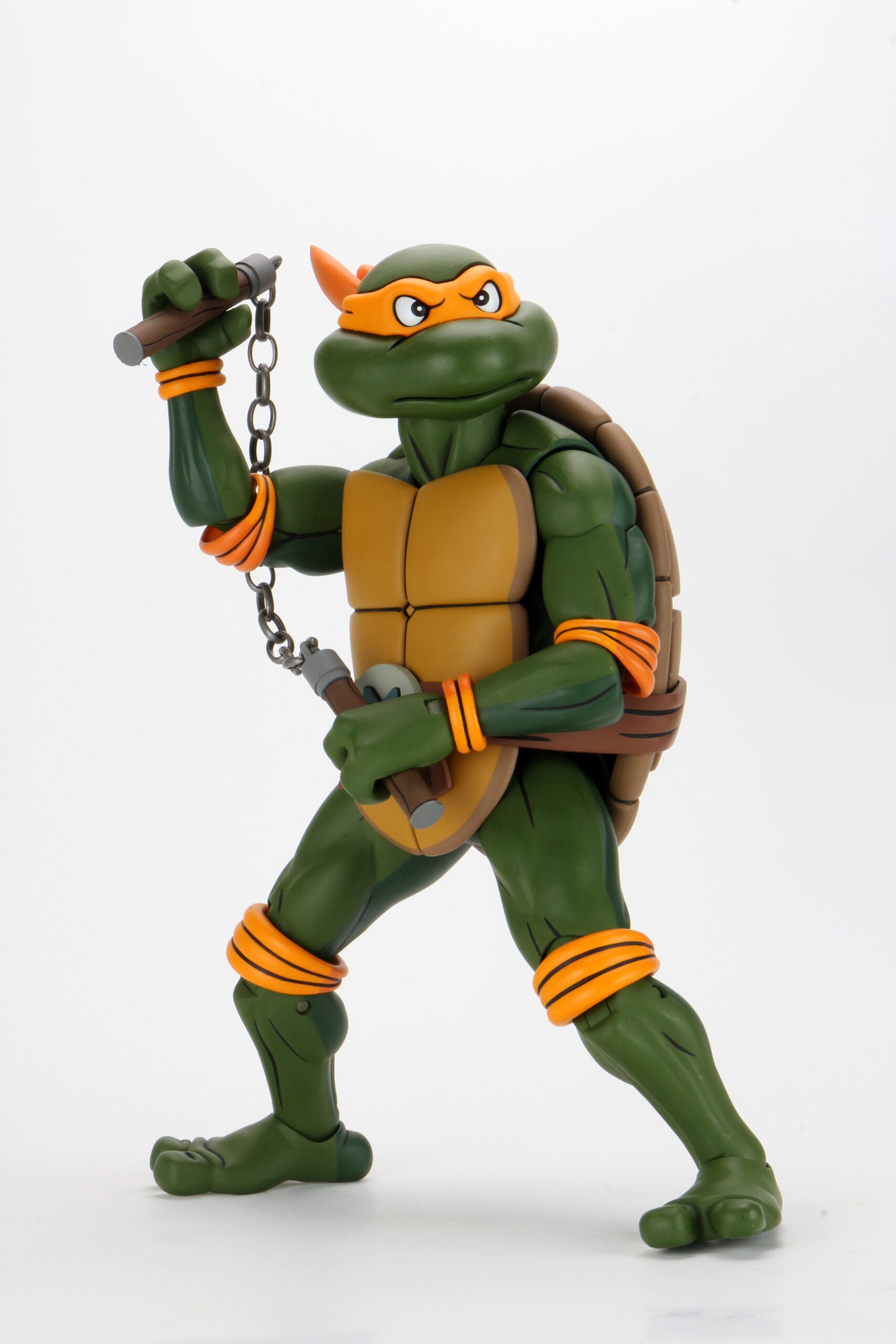 Teenage Mutant Ninja Turtles Cartoon Michelangelo 1/4 Scale Action Figure