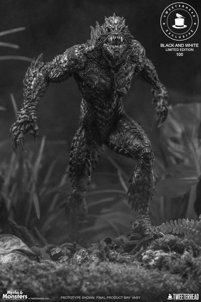 Myths & Monsters - Gillman (Black & White) Maquette 1/5 Scale Statue