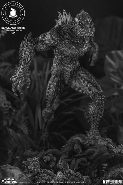 Myths & Monsters - Gillman (Black & White) Maquette 1/5 Scale Statue