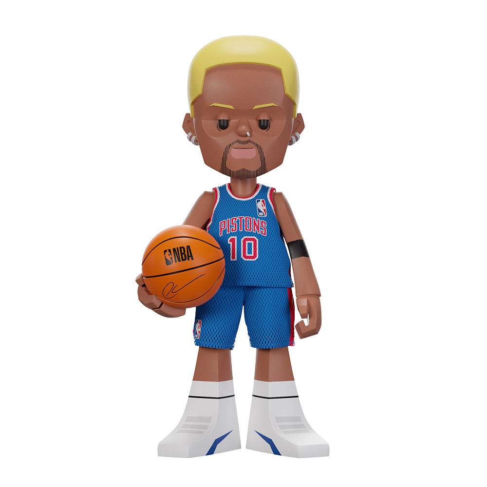 DENNIS RODMAN フィギュア NBA 2023 - Dennis Rodman (AllStars Edition) Vinyl Art