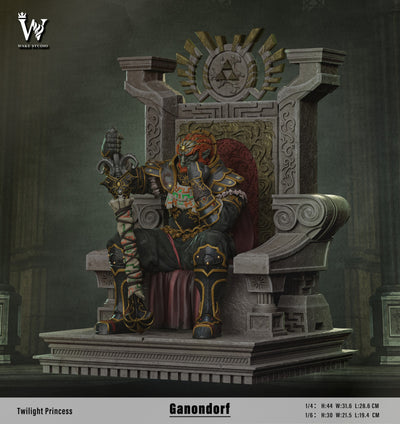 The Legend of Zelda: Twilight Princess - Ganondorf 1/6 Scale Statue by Wake Studio