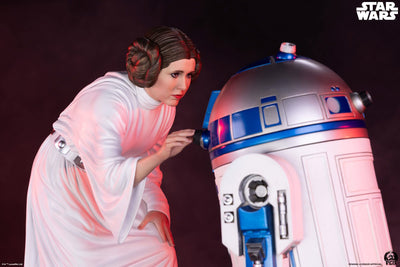 Princess Leia & R2-D2 1:3 Scale Statue by PCS