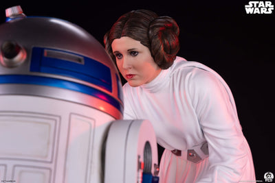 Princess Leia & R2-D2 1:3 Scale Statue by PCS