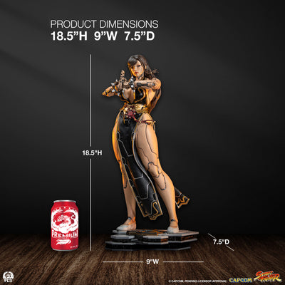 Chun-Li Android (Battle) 1/4 Scale Statue