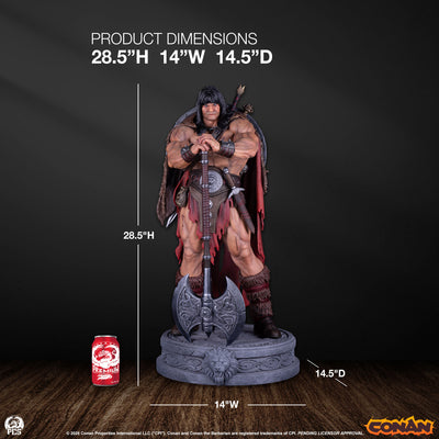 Conan & Maiden 1/3 Scale Statue Set