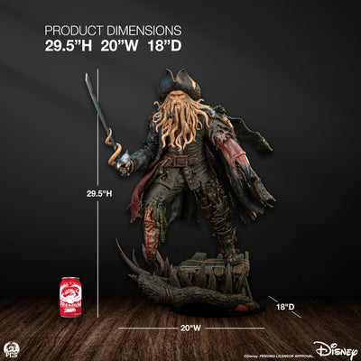 Pirates of the Caribbean - Davy Jones (Regular) 1/3 Scale Statue by PCS