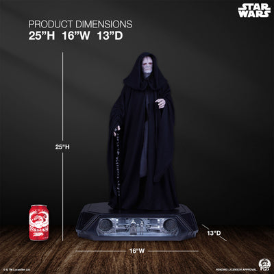 Emperor Palpatine Hyperreal 1/3 Scale Statue