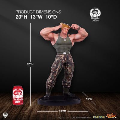 Street Fighter 6 - Guile 1/4 Scale Statue Deluxe Version