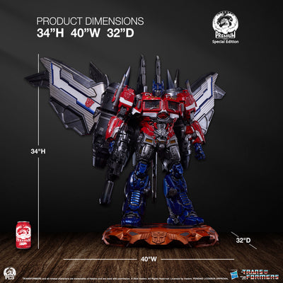 Optimus Prime (Jet Convoy Edition) Museum Scale Statue