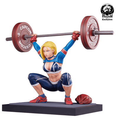 Cammy Powerlifting (SF6 Edition) 1/4 Scale Statue