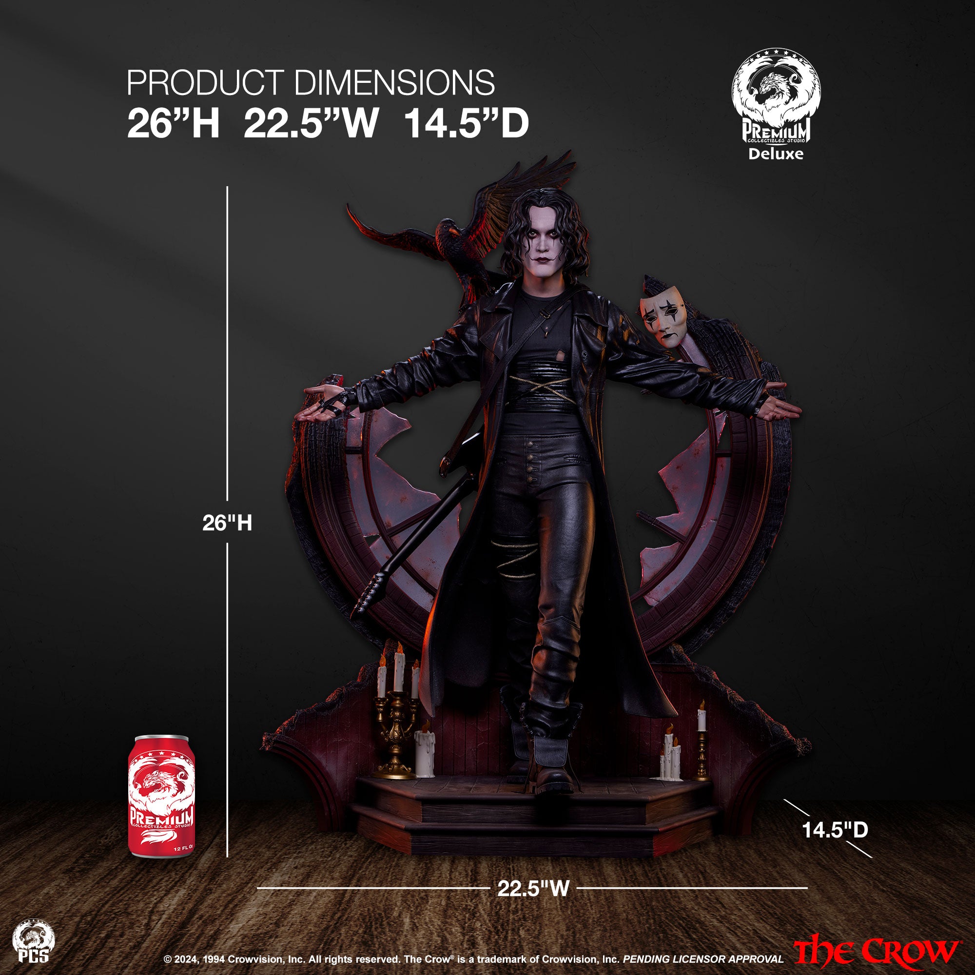 The Crow (Deluxe) 1/3 Scale Statue Spec Fiction Shop