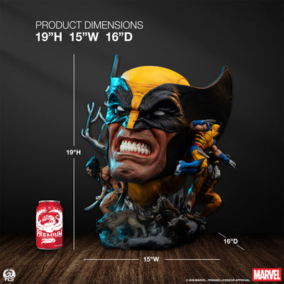 Wolverine (Regular) Fine Art Bust