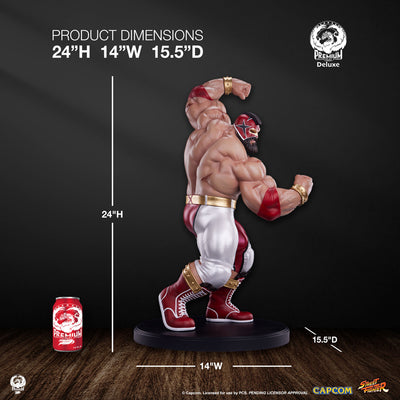 Street Fighter VI - Zangief (Deluxe Version) 1/4 Scale Statue