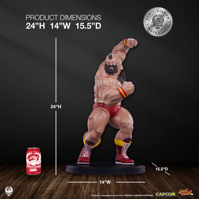 Street Fighter VI - Zangief (Regular Version) 1/4 Scale Statue