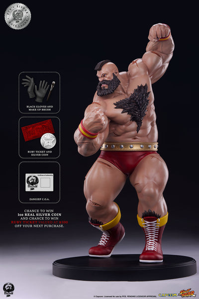 Street Fighter VI - Zangief (Regular Version) 1/4 Scale Statue