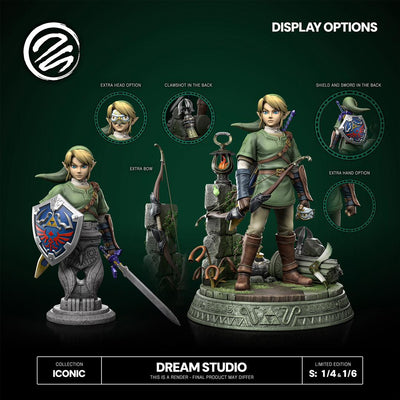 Link 1/4 Scale Statue by Dream Studio