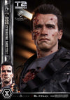 Terminator 2 - Cyberdyne Shootout T-800 (Rooted Hair) 1/3 Scale Statue