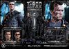 Terminator 2 - Cyberdyne Shootout T-800 (Rooted Hair) 1/3 Scale Statue