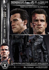 Terminator 2 - Cyberdyne Shootout T-800 (Rooted Hair) 1/3 Scale Statue