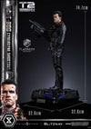 Terminator 2 - Cyberdyne Shootout T-800 (Rooted Hair) 1/3 Scale Statue